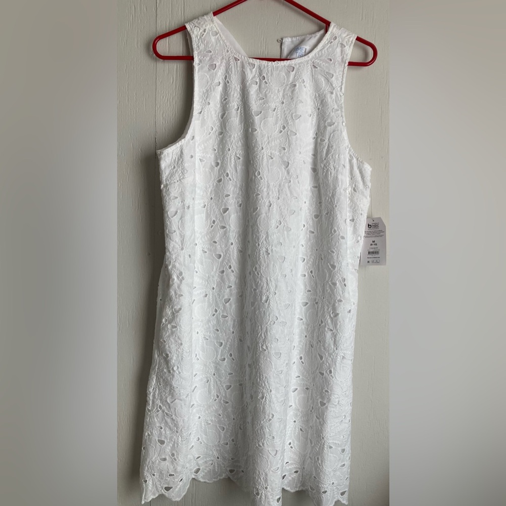 Time and Tru White Lace Mini Dress